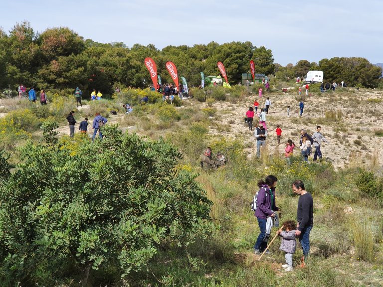 Vuelve Alicante Renace con la X Reforestación de Otoño en el Monte Orgegia en Alicante