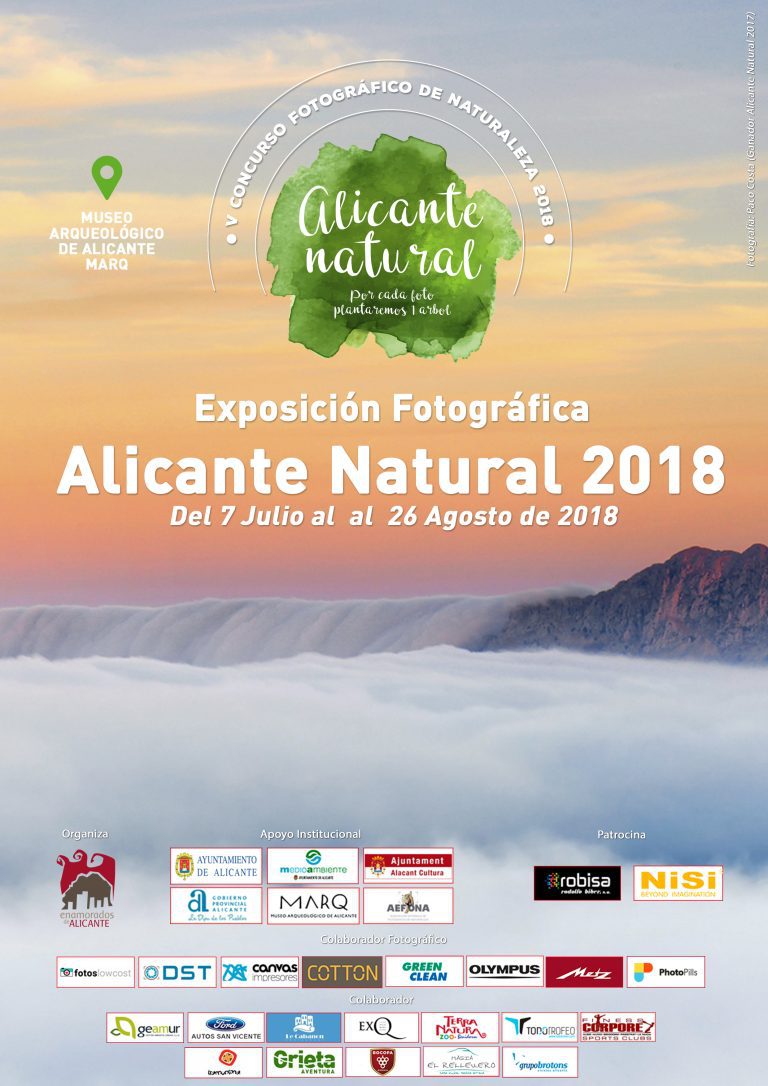 V Concurso Fotográfico Alicante Natural 2018