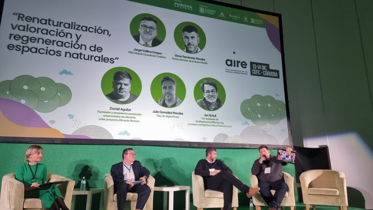 Alicante Renace en el I Foro Internacional de los Espacios y Parques Naturales AIRE