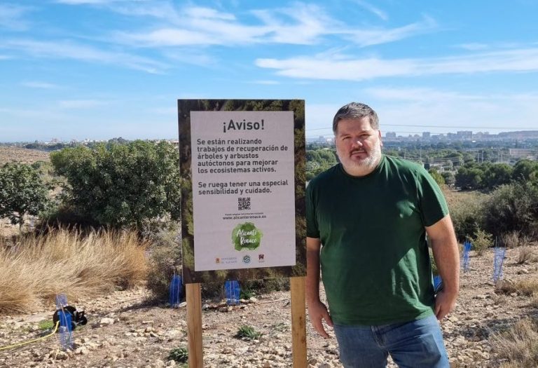 Alicante Renace proyecta conjuntamente con Servicios Forestales adecuaciones en las zonas de plantación