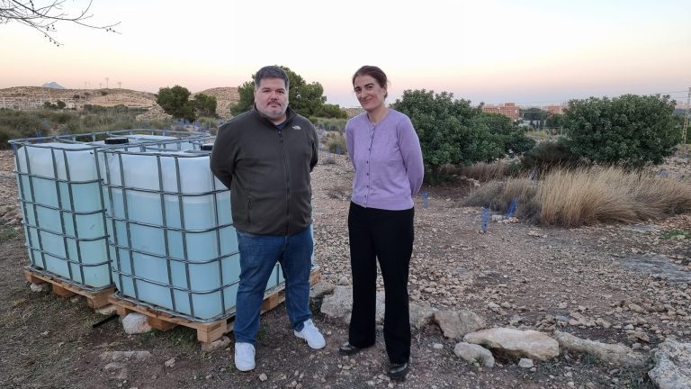 Hablamos desde el Monte Orgegia con 2 televisiones sobre del Cambio Climático