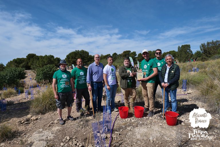 Alicante Renace realiza una Restauración Ecológica con Terra Natura Benidorm con Agua Sostenible