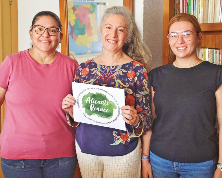 Alicante Renace involucra a «menores en acogida» en su proyecto de Restauración Ecológica