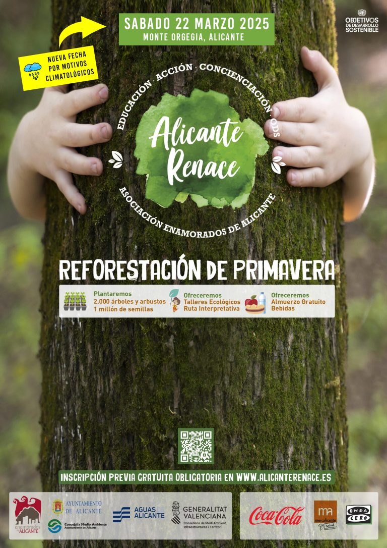Reforestación de Primavera 2025 – «Alicante Renace» Monte Orgegia