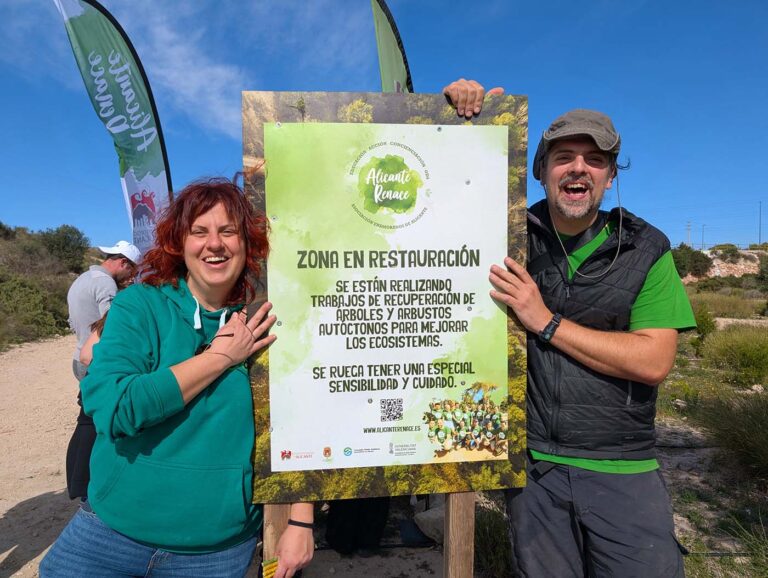 Alicante Renace impulsa la reforestación inteligente en Sierra del Porquet con Horizoonte Verde