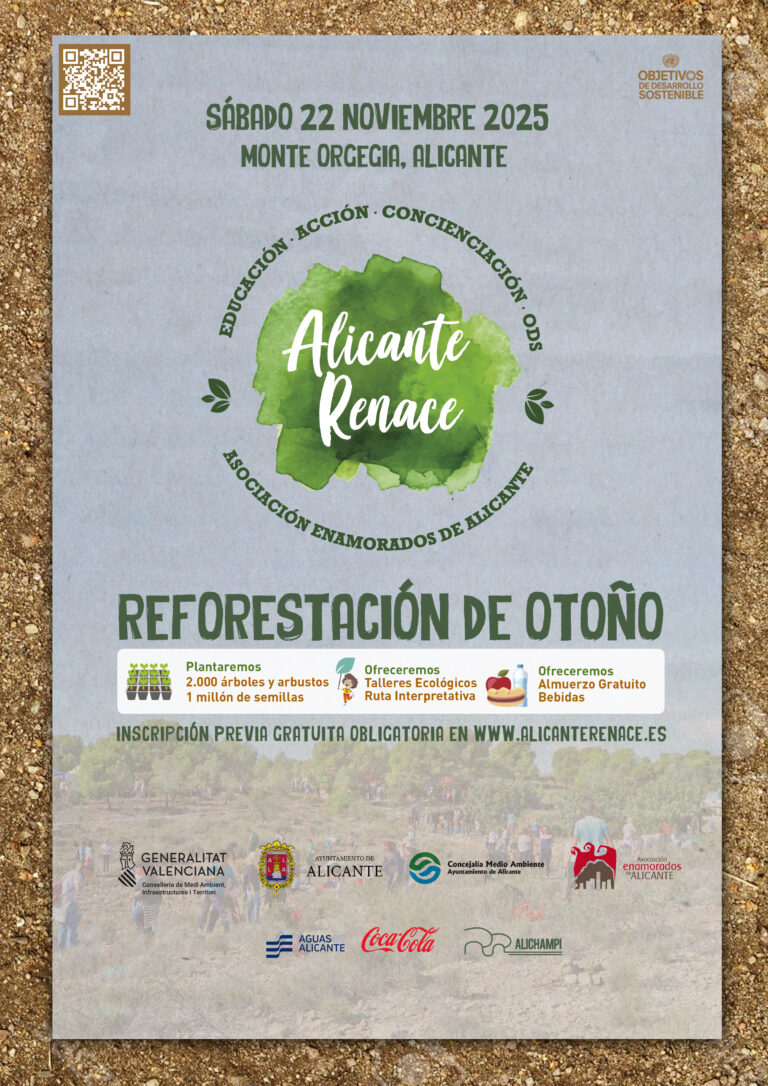 Reforestación de Otoño 2025 – «Alicante Renace»