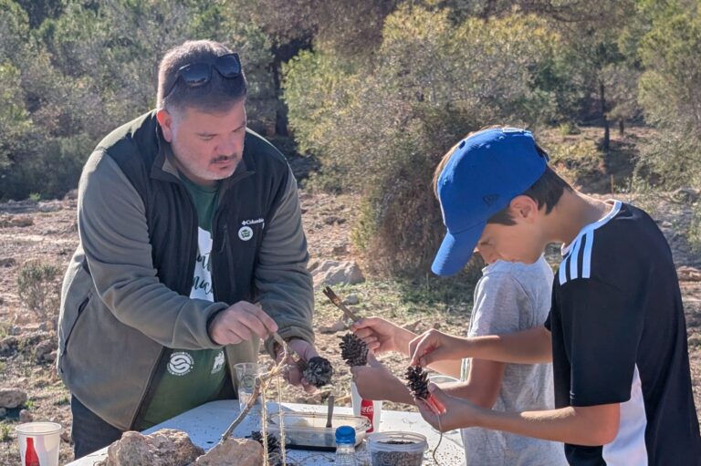 Nevo compromiso social este fin de semana en el monte orgegia por la biodiversidad local
