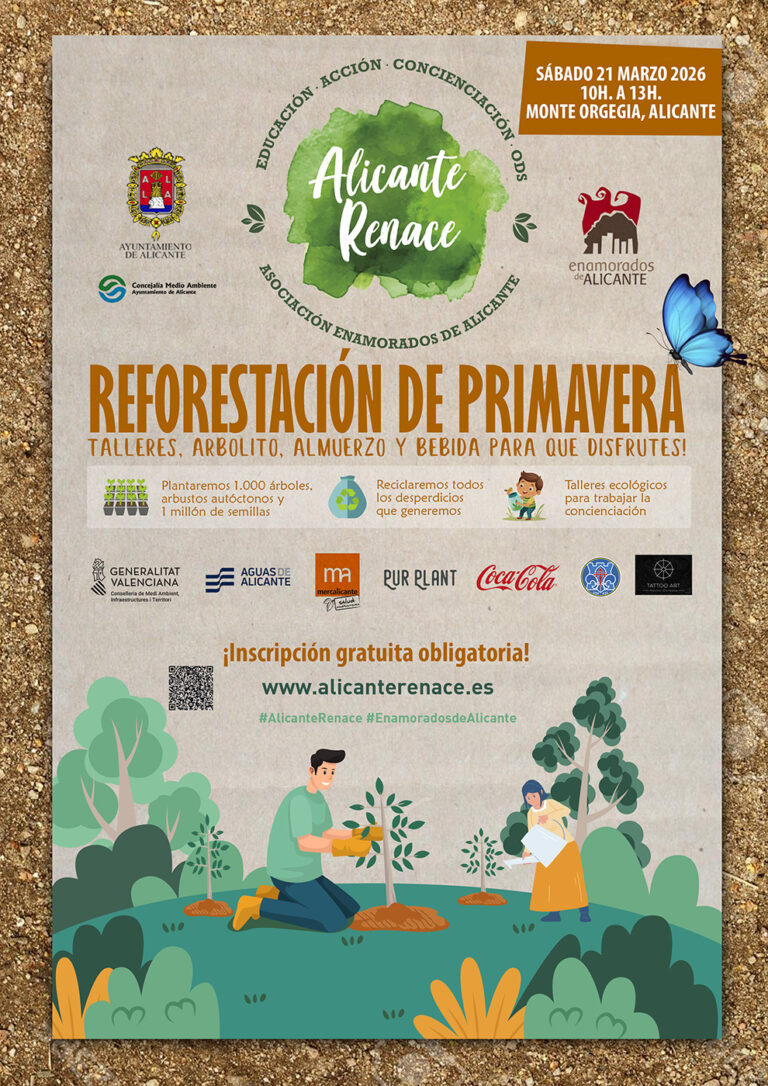 Reforestación de Primavera 2026 – «Alicante Renace»