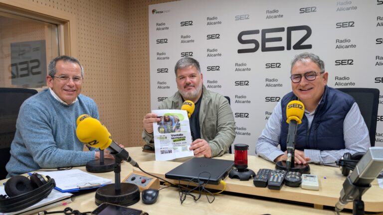 Vectalia & Alicante Renace presenta en Cadena SER Alicante su restauración ecológica