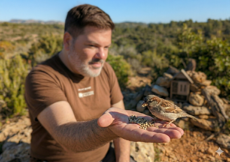 Alicante Renace: restaurar la tierra para que vuelvan los gorriones y otras aves comunes de Alicante