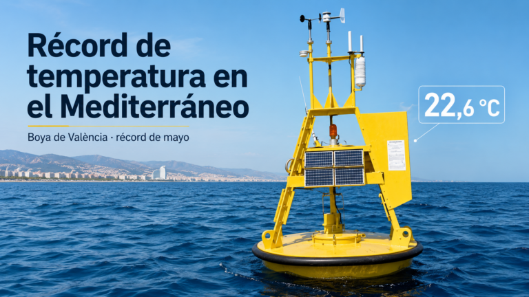 El Mediterráneo vuelve a lanzar una señal de alarma: una boya marca récord de temperatura en mayo